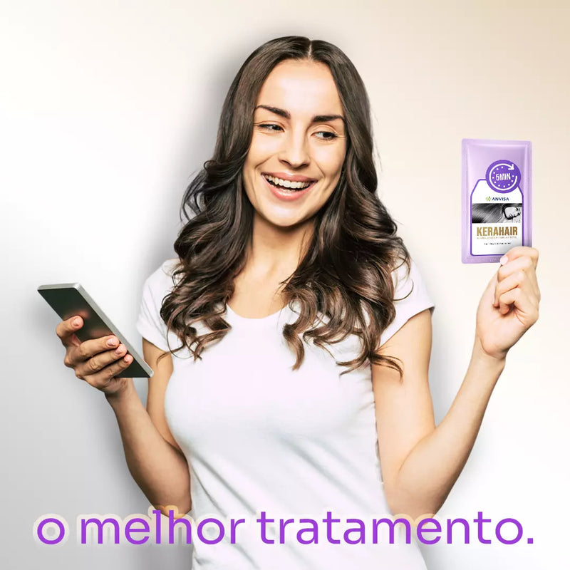 Cabelos Lindos e Revitalizados - KeraHair [COMPRE 1 LEVE 5]