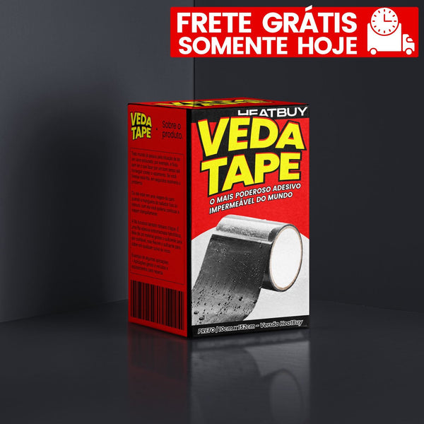 Fita Impermeabilizante VedaTape - [FRETE GRÁTIS SOMENTE HOJE]